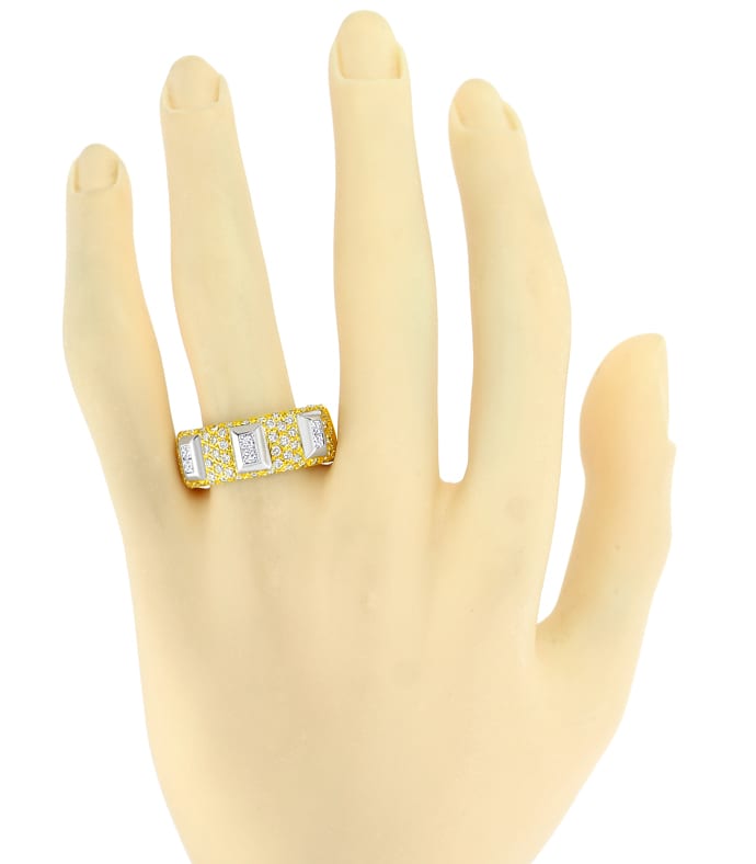 Foto 4 - Exklusiver Ring mit 1,40ct Diamanten 18K Gold, S5581