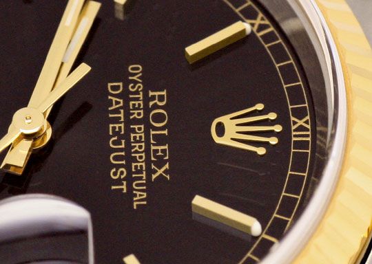 Foto 3 - Ungetragene Rolex Datejust Herren Uhr Stahl-Gold Topuhr, U1329