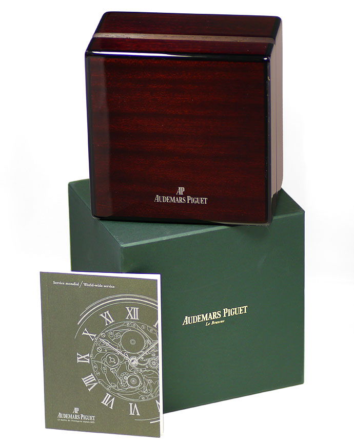 Foto 8 - Audemars Piguet Royal Oak Mond ewiger Kalender-Gold-Uhr, U1541
